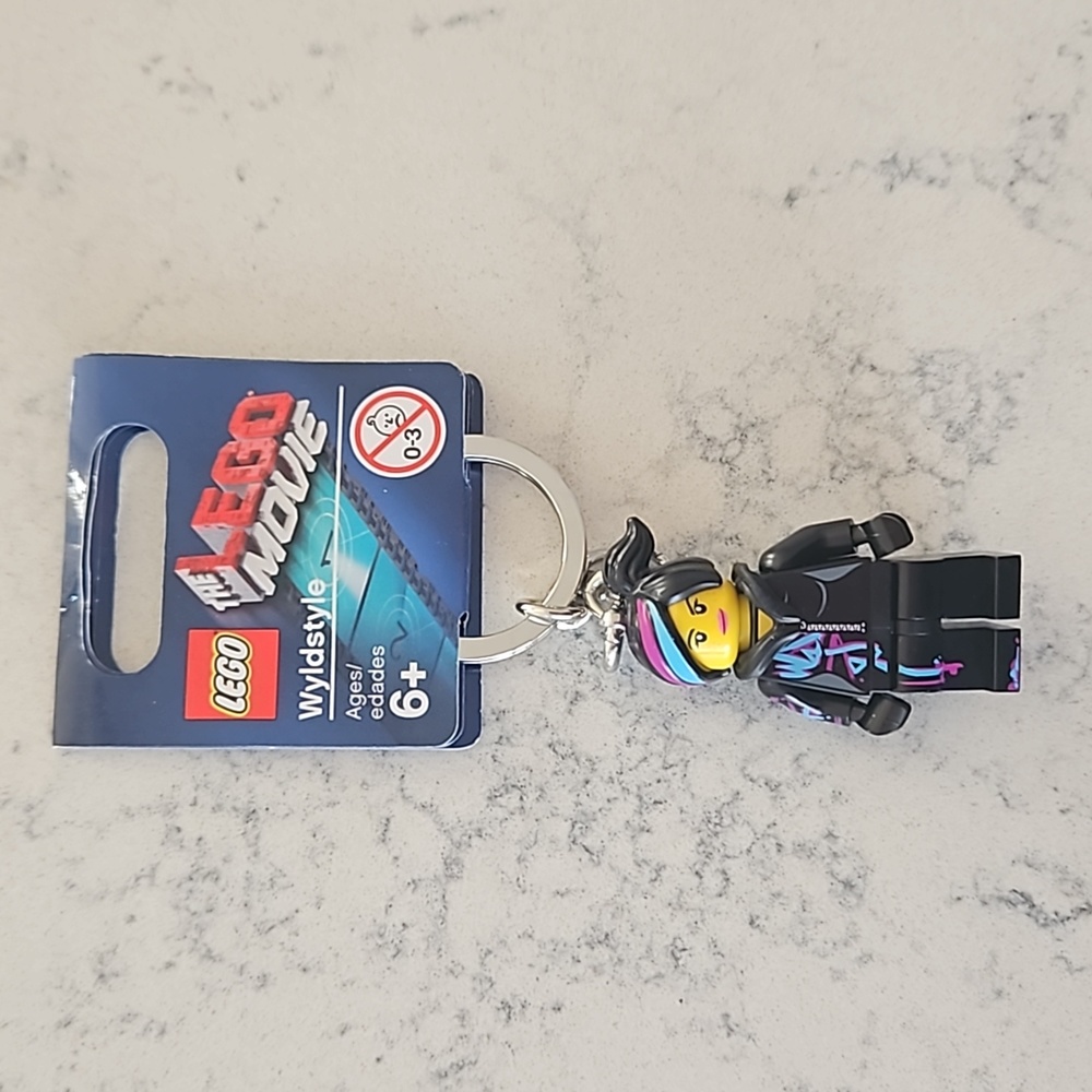 Lego The Lego Movie Keychain- Wyldstyle